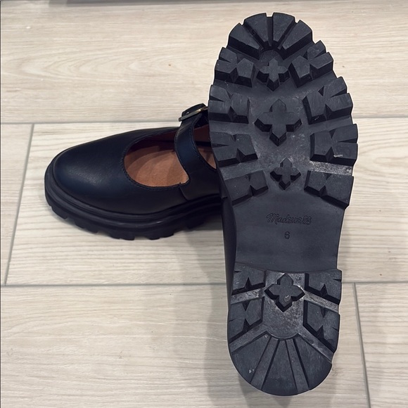 Madewell Black Mary Jane Flats - Picture 4 of 5